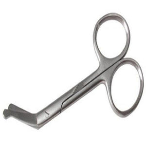 Tijeras de Ostomía de Punta Roma Curva Super Cut, Tijeras Quirúrgicas Manuales de Acero Inoxidable, Instrumento Médico, Pinzas para Estomas - Product Image 6