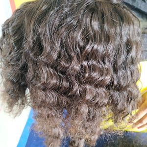 Extensiones de cabello indio Virgen sin procesar, extensiones de cabello ondulado natural sin procesar, cabello de templo vietnamita, vendedor al por mayor - Product Image 6