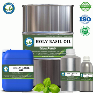 Huile essentielle de basilic sacré 100% naturel | Huile de tulsi pressée à froid de qualité supérieure | Approvisionnement en vrac de marque privée de l'exportateur indien - Product Image 2