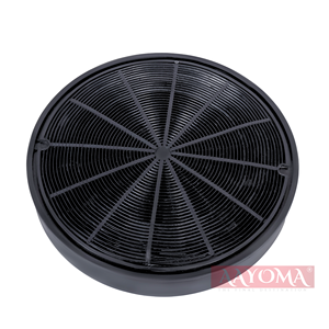 Filtre à charbon actif rond pour hotte aspirante Compatible avec Faber Franke et autres marques - Filtre à charbon de hotte aspirante - Product Image 1