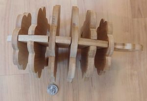 Juego de posavasos ecológico de animales de madera que ofrece protección práctica y decoración caprichosa para su mesa de comedor - Product Image 5