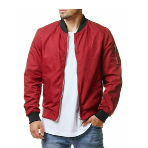 Blank flight MA1 blouson aviateur de style de rue de haute qualité personnalisé, blouson aviateur de couleur personnalisée coupe-vent en nylon vierge en gros - Product Image 6