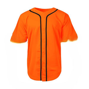 Vente chaude Maillot de baseball à manches courtes Durable Anti-rides respirant Caractéristiques Logo personnalisé Vente en gros Vêtements de baseball et softball - Product Image 4