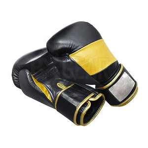 Guantes de boxeo de cuero de nuevo diseño para artes marciales y entrenamiento de boxeo con cierre ajustable para un ajuste seguro - Product Image 1