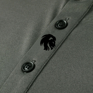 Nouveau gros personnalisé col carré chemise à manches longues avec boutons chemise vierge à la mode grande taille chemise - Product Image 4