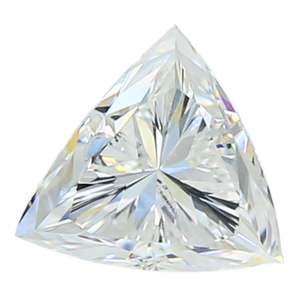 Diamant de laboratoire trillion 1 carat E VVS2, certifié IGI, taille trillion - Product Image 2