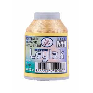 Leylak İğne Oyası İpi 20G-Altın Sarısı Fils à coudre de haute qualité - Product Image 1