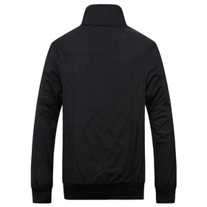 Vestes d'hiver pour hommes en gros de haute qualité, épaisses, à fermeture éclair, vestes en polaire pour hommes personnalisées, sans capuche - Product Image 2