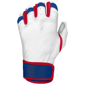 Logo personnalisé Meilleurs gants de frappeur de baseball à manchette courte Professionnels en vrac Vente en gros Gants de frappeur en cuir véritable pour jeunes adultes - Product Image 2