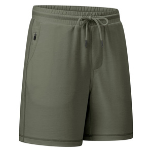 Street Grace Mens Sweat Shorts for Summer OEM Supplier Custom Cotton Gymwear Breathable Fabric <b>Drawstring</b> Closure Casual Private - Product Image 1