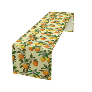 Camino de mesa bordado de algodón 100% lavable de estilo de lujo de calidad exportadora con logotipo personalizado - Product Image 1