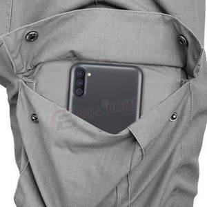 Pantalon cargo décontracté en toile pour homme 2026, taille mi-haute, léger, respirant, séchage rapide, 6 poches, personnalisable avec logo, vente en gros, 100% coton - Product Image 6