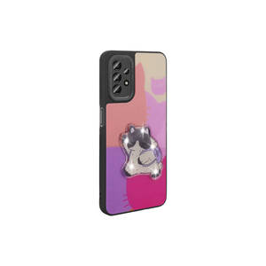 Coque en silicone souple antichoc avec motif noir en relief lumineux pour Samsung Galaxy A13 4G - Product Image 4