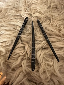 Aguja de Bordar de Cuerno de Búfalo, Aguja de Bordar Puntiaguda para Lana y Hilo, Accesorio de Costura Duradero para Tufting y Costura - Product Image 2