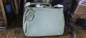 Bolso de Mano Ecológico de Cuero de Grano de Vaca para Accesorios - Product Image 4