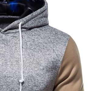 Sweat-shirt à capuche à manches longues pour homme, décontracté, avec motif brodé, cordon de serrage, poche kangourou - Ensemble 2 pièces - Product Image 5