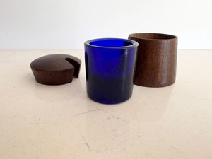 Ensemble d'épices avec plateau en teck, support pour sel, poivre et moutarde, ensemble en teck pour sel, poivre et moutarde avec plateau assorti - Product Image 3