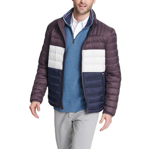 Hot Sale Plus Size Designer Patch Letter Casual Winter Warm Waterproof <b>Puffer</b> <b>Men's</b> <b>Jackets</b> with Zipper Closure <b>Jacket</b> For <b>Men</b> - Product Image 3