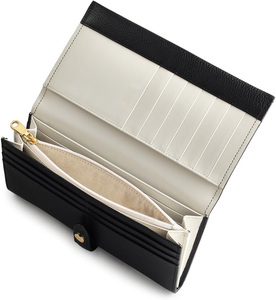 100% véritable doux et magnifiquement conçu à partir de portefeuilles à glissière en cuir de qualité supérieure noir - Product Image 3