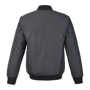 Chaquetas de bombardero de retales personalizadas de alta calidad para hombre, moda de calle, cremallera, prendas de vestir exteriores, fabricante - Product Image 2