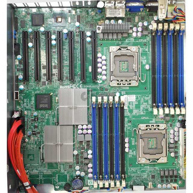 X8DTH-IF SUPERMICRO MOTHERBOARD DUAL SOCKET LGA1366 DDR3 INTEL 5520 Refurbished