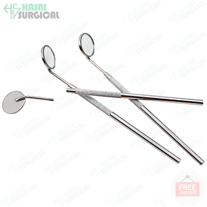 Espejo Dental Espejo de boca de acero inoxidable Kit de higiene Dental Examen Dental Espejo Dental con mango CE aprobado - Product Image 2