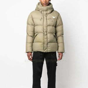 Nouveautés Vêtements d'hiver Manteaux rembourrés Veste bouffante personnalisée avec capuche Vestes bulles hommes - Product Image 2