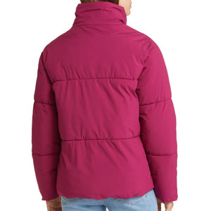High Quality Coated <b>Slim</b> <b>Fit</b> Women's Puffer Quilted <b>Jacket</b> with Stand Collar Latest Design Men's Coat - Product Image 2