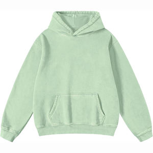 Sudadera con capucha básica de peso pesado personalizada OEM para hombre, sudadera de algodón 100% con hombros caídos, Sudadera con capucha de alta calidad - Product Image 4