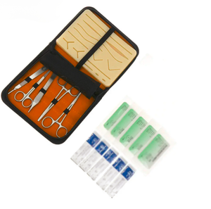 อุปกรณ์เย็บแผลผ่าตัดทำจากสเตนเลสสตีลอุปกรณ์สำหรับฝึกเย็บแผลแบบแมนนวลตัดเอง - Product Image 5