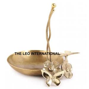 Tazón Decorativo de Metal Plateado con Diseño Personalizado de Antler Look, para Servir Frutos Secos, Estilo Japonés - Product Image 5