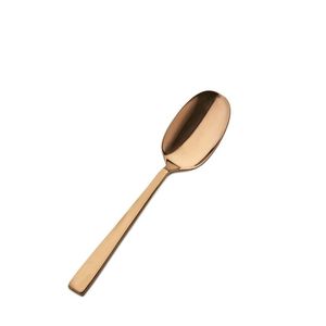 Ensemble de couverts en acier inoxydable moderne et durable doré en gros, cuillère, fourchette, couteau à dîner, passe au lave-vaisselle, polissage miroir pour - Product Image 6