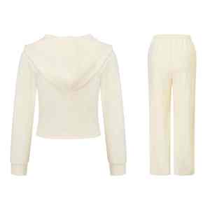 Custom Outfits Lounge Sudadera holgada con bolsillos Essential Zip up Hoodie - Product Image 1