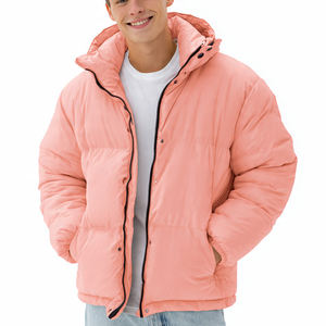Warm Up Puffer Bubble Coat <b>Men</b> Hood Winter <b>Lightweight</b> Puffer <b>Jacket</b> <b>Men's</b> Outdoor Bubble Coat <b>Jackets</b> - Product Image 1
