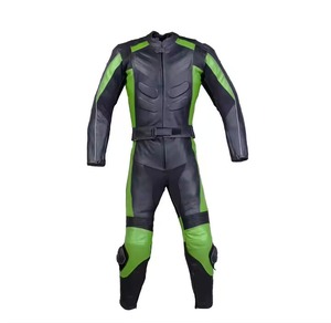 Combinaison de course moto de haute qualité, respirante, coupe-vent, en spandex/polyester pour hommes - Product Image 4