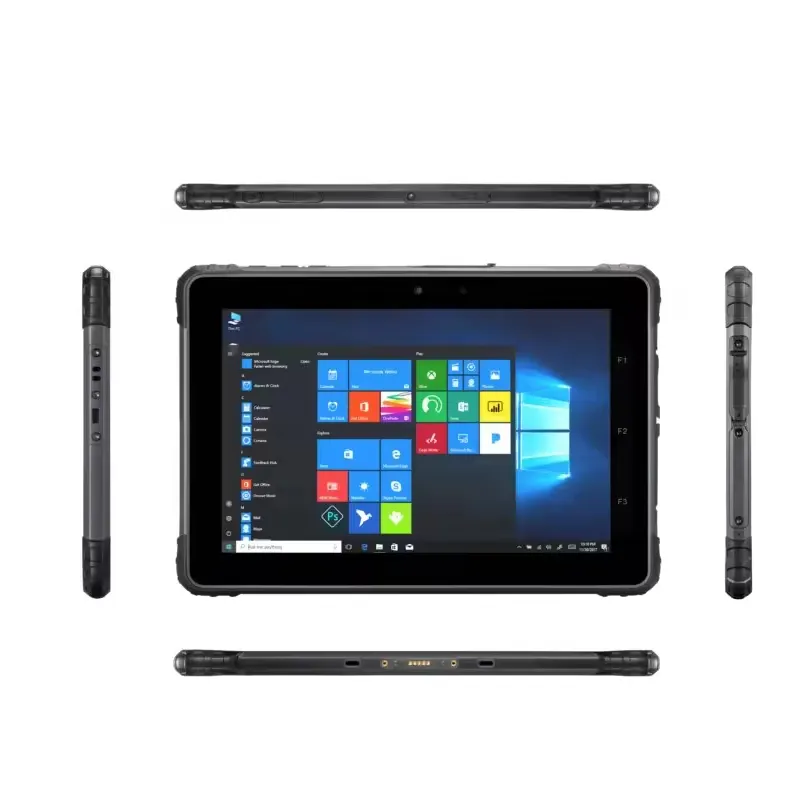 OEM UW52H 10,1 дюймов Win10 1,2 GHz до 3,0 GHz ультра тонкий и легкий IP67 1,2 m Drop Windows Прочный планшет