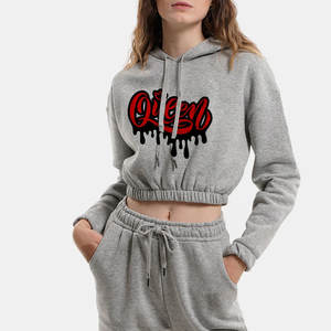 Conjunto de Top corto de algodón 100% de gimnasio para mujer, ropa deportiva de entrenamiento de Yoga de Color sólido, Top corto Sexy para entrenamiento de invierno, venta al por mayor para niñas - Product Image 1