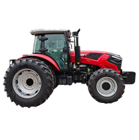 Tracteur agricole 4x4 de 180-220 CV, robuste, diesel, pour grandes exploitations