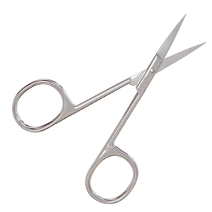 Tijeras de uñas para cutículas de bebé, tijeras de acero inoxidable, tijeras de manicura profesionales, forma curva - Product Image 5