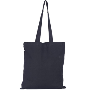 Sac fourre-tout en toile de coton écologique pour femmes |   Sac d'épicerie et de plage réutilisable avec logo personnalisé imprimé, avec une longue poignée en corde - Product Image 5