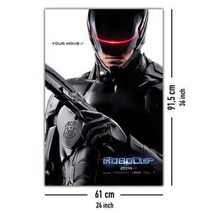Póster de RoboCop 2014, Banner de Vinilo Impreso Digitalmente para Educación y Decoración - Product Image 5