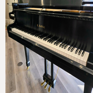 (GN) Livraison rapide Kaawaai 6'1 Piano à queue professionnel en ébène poli - Product Image 2