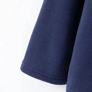 Sweatshirts à demi-fermeture éclair sportifs personnalisés pour hommes col montant confortable coupe décontractée sweatshirts à demi-fermeture éclair en coton et polyester respirant - Product Image 4