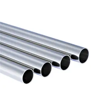 Aço inoxidável Round Welding Pipe 201 304 304L 316 904L Tubulação de aço inoxidável sem costura soldada Metal Pipe/tubo