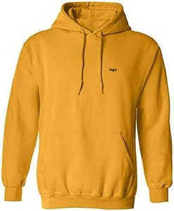 Vêtements personnalisés de haute qualité pour hommes sweat-shirt à capuche en polaire 52% coton 48% polyester vêtements à capuche fermeture lavage en machine - Product Image 1