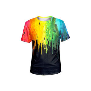 Hot New ODM Men's Gym T-Shirts Camiseta personalizada 100% algodón Long O-Neck Design Precio de fábrica Camiseta personalizada - Product Image 1