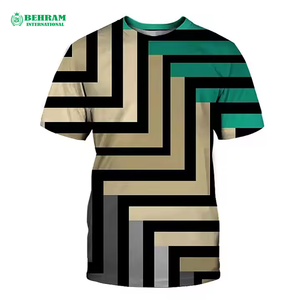 T-shirt unisexe pour homme, tendance, respirant, écologique, col rond, coupe ample, haute qualité, 100% coton, fabriqué en usine, tissu doux - Product Image 5