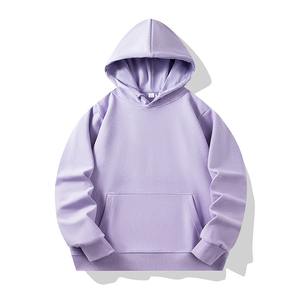 Sudadera con capucha de lana Polar gruesa de primera calidad Unisex de lujo 480 GSM ropa de invierno cálida y pesada logotipo bordado personalizado sudaderas con capucha lisas en blanco - Product Image 6