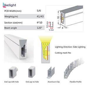 ไฟนีออนแบบเชือก RGB สำหรับขายส่ง OEM ODM ขนาด 4 มม.*10 มม. <span class=keywords><strong>แบบ</strong></span>ส่องด้านข้าง กันน้ำสำหรับใช้งานภายนอก<span class=keywords><strong>อาคาร</strong></span> เหมาะสำหรับตกแต่งภูมิทัศน์ - Product Image 2