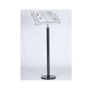 Column Lectern Column Mod Book Stand BRV Composed Of A Circular Metal Base And A Metal Column GEPROM